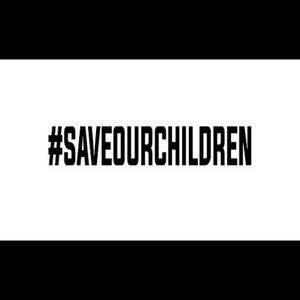 Save our children charity car decal